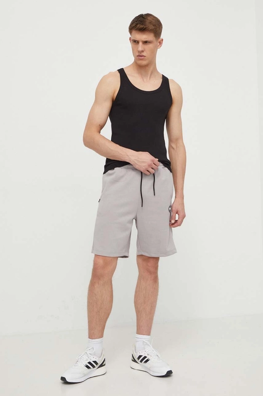 Hummel pantaloni scurti hmlLGC KAI SHORTS 223988 gri SS24