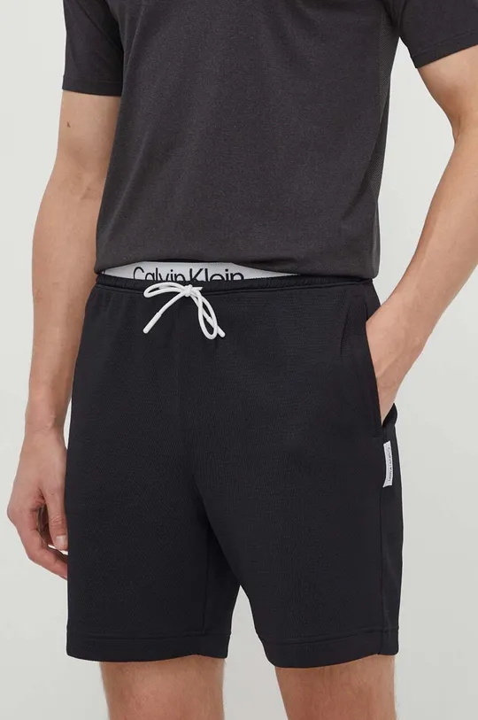 чёрный Тренировочные шорты Calvin Klein Performance Мужской