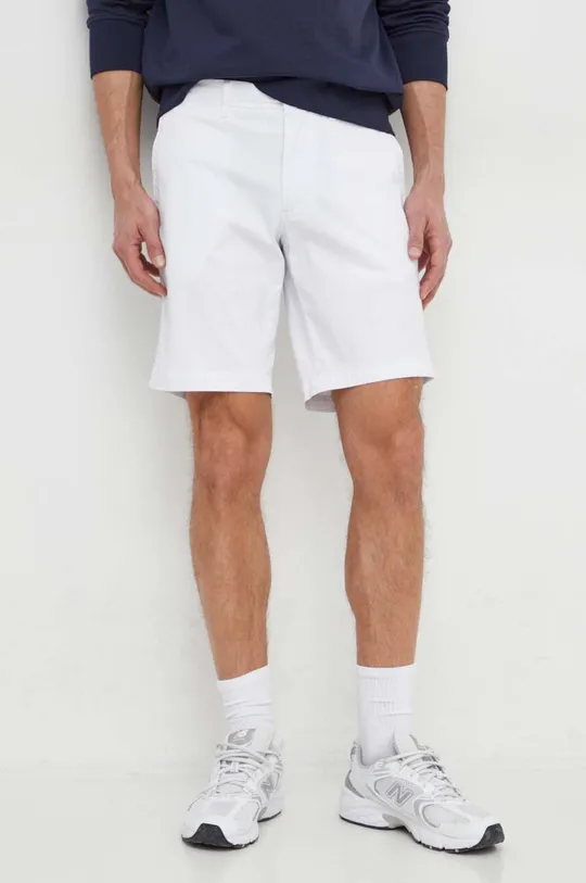 bela Kratke hlače Tommy Hilfiger Moški