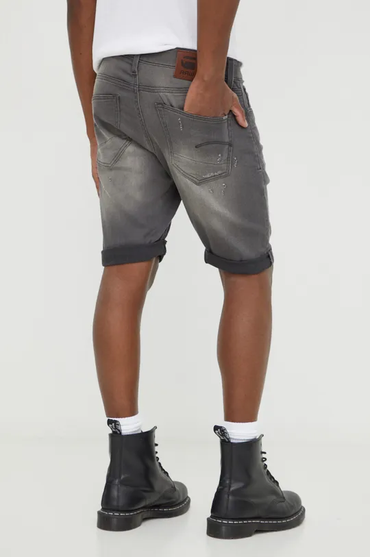 G-Star Raw pantaloncini di jeans grigio