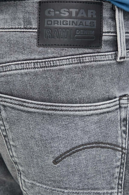 sivá Rifľové krátke nohavice G-Star Raw