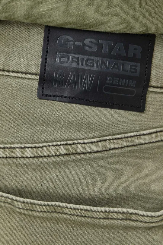 zelená Rifľové krátke nohavice G-Star Raw