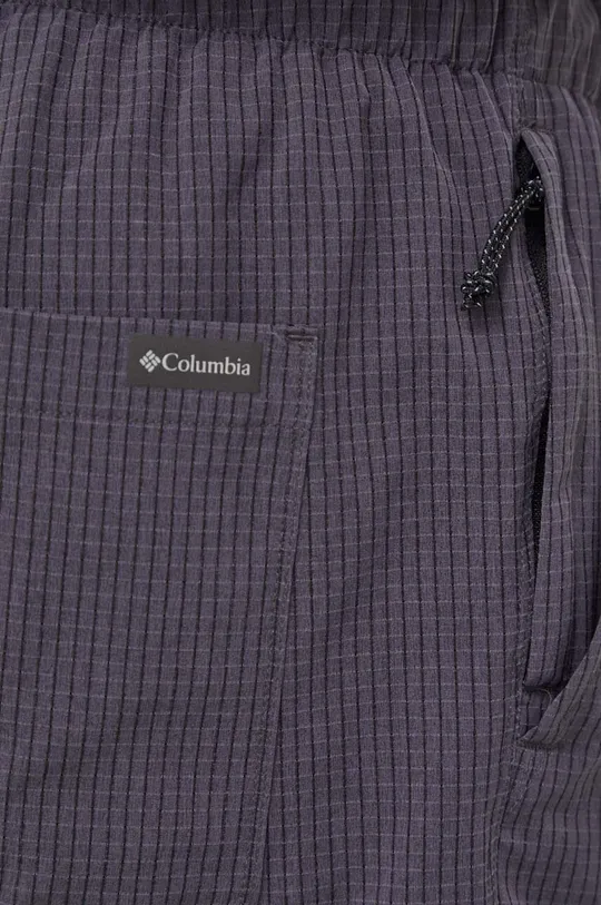 siva Kratke outdoor hlače Columbia Black Mesa