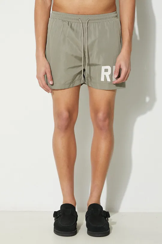 zelena Kratke hlače za kupanje Represent Represent Swim Shorts Muški