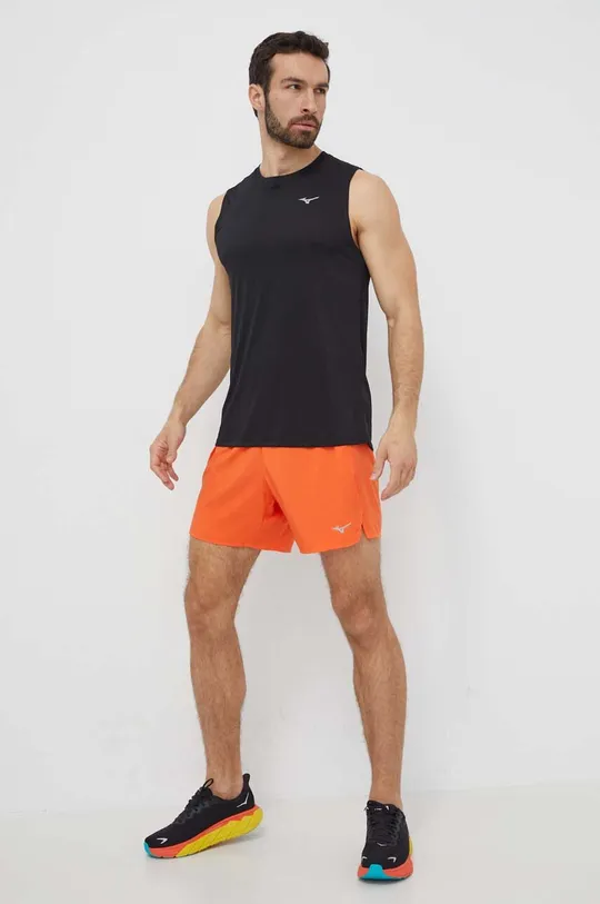 Bežecké šortky Mizuno Core 5.5 oranžová
