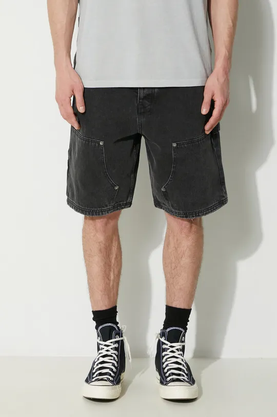 gray KSUBI denim shorts operator short Men’s