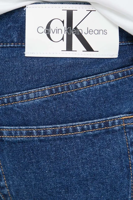 sötétkék Calvin Klein Jeans farmer rövidnadrág
