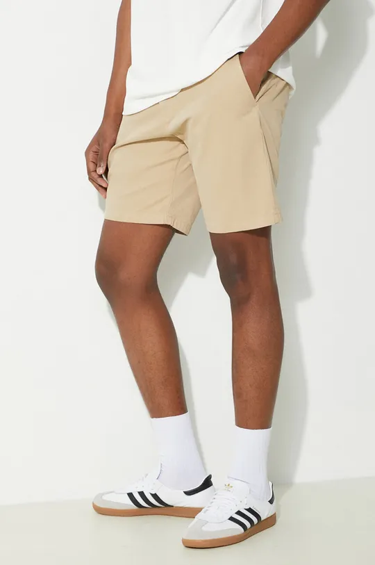 beige Carhartt WIP cotton shorts John