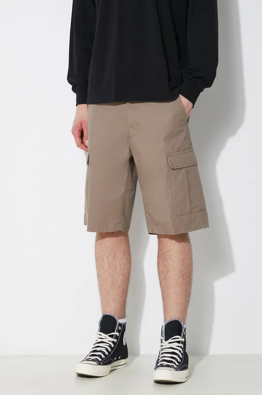 beige Carhartt WIP cotton shorts Aviation