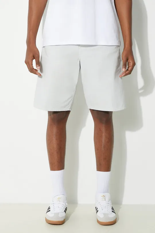 argento Carhartt WIP pantaloncini in cotone Single Knee