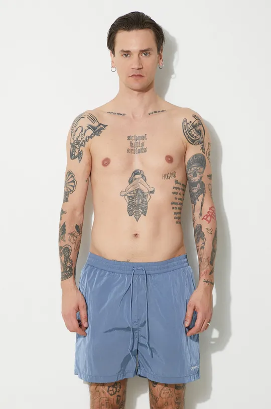 блакитний Купальні шорти Carhartt WIP Tobes Swim Trunks Чоловічий