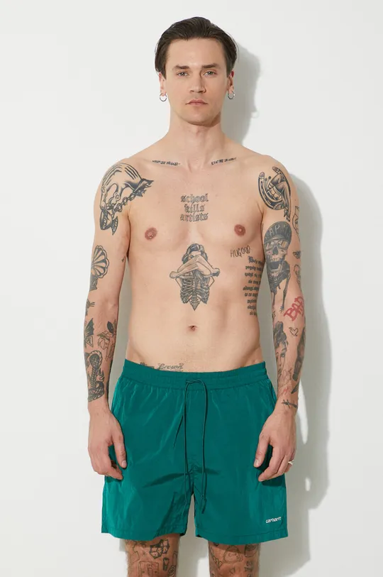 zelena Kratke hlače za kupanje Carhartt WIP Tobes Swim Trunks Muški