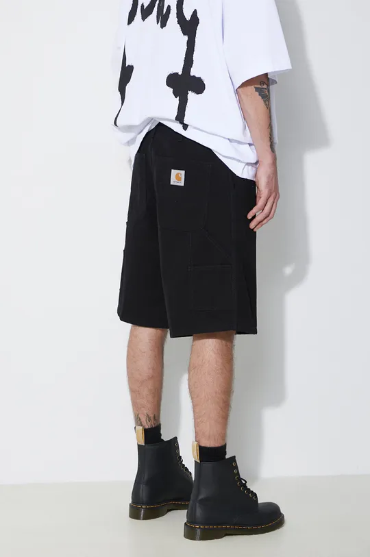 Carhartt WIP cotton shorts Double Knee Main: 100% Cotton Pocket lining: 65% Polyester, 35% Cotton