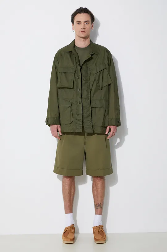 Carhartt WIP cotton shorts Mart green