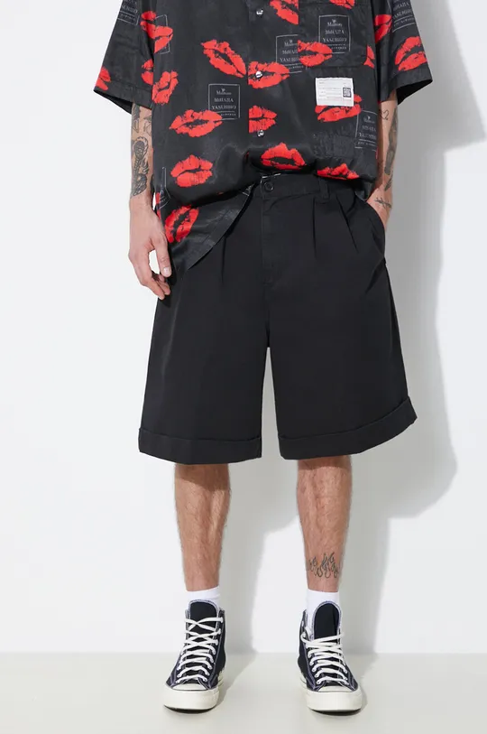 black Carhartt WIP cotton shorts Mart Men’s