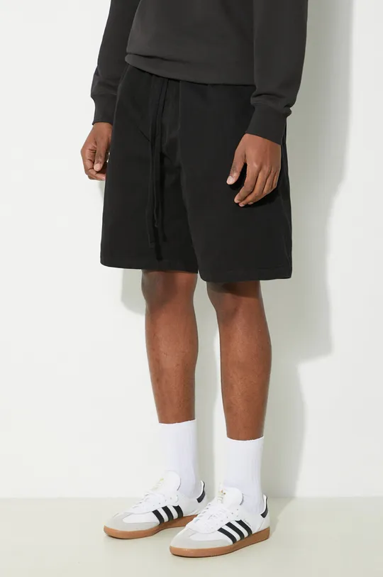black Carhartt WIP cotton shorts Rainer