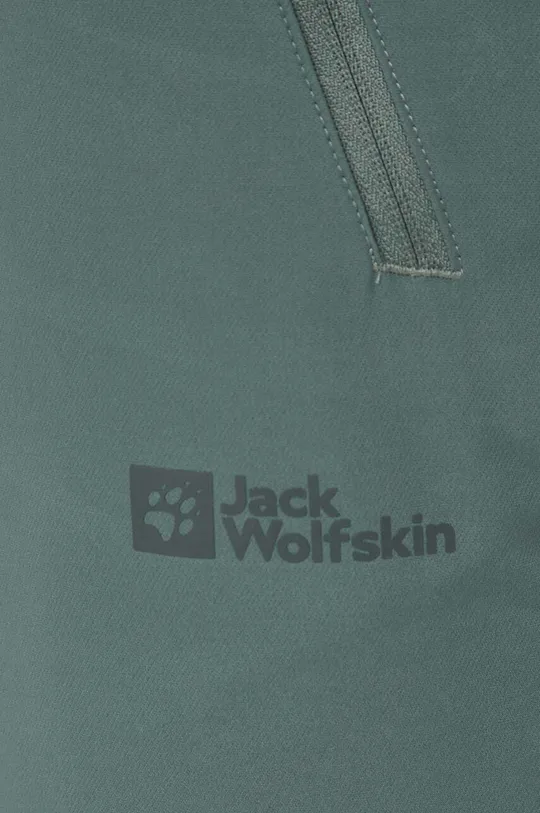 zielony Jack Wolfskin szorty outdoorowe ACTIVE TRACK