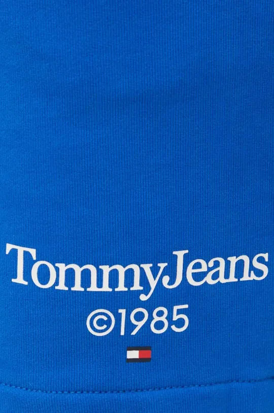 modrá Bavlnené šortky Tommy Jeans