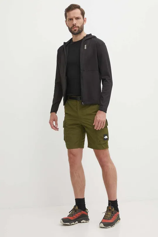 Kratke outdoor hlače The North Face zelena
