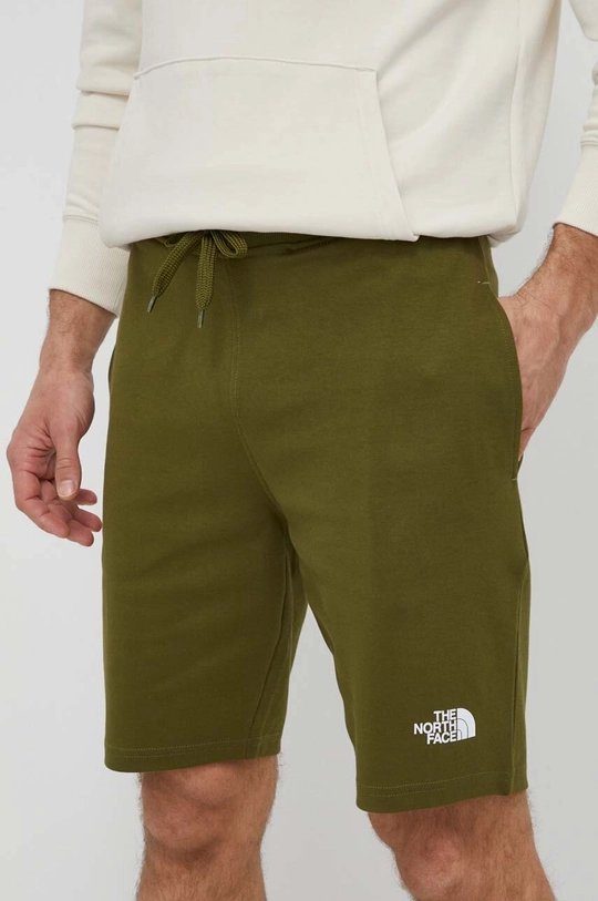 Abbigliamento The North Face pantaloncini in cotone NF0A3S4FPIB1 verde