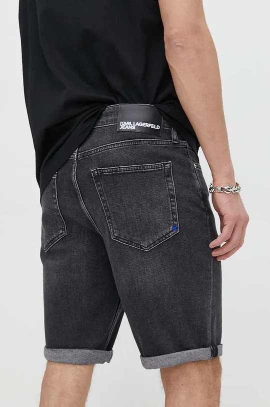 Traper kratke hlače Karl Lagerfeld Jeans Temeljni materijal: 99% Pamuk, 1% Elastan Podstava džepova: 65% Poliester, 35% Pamuk