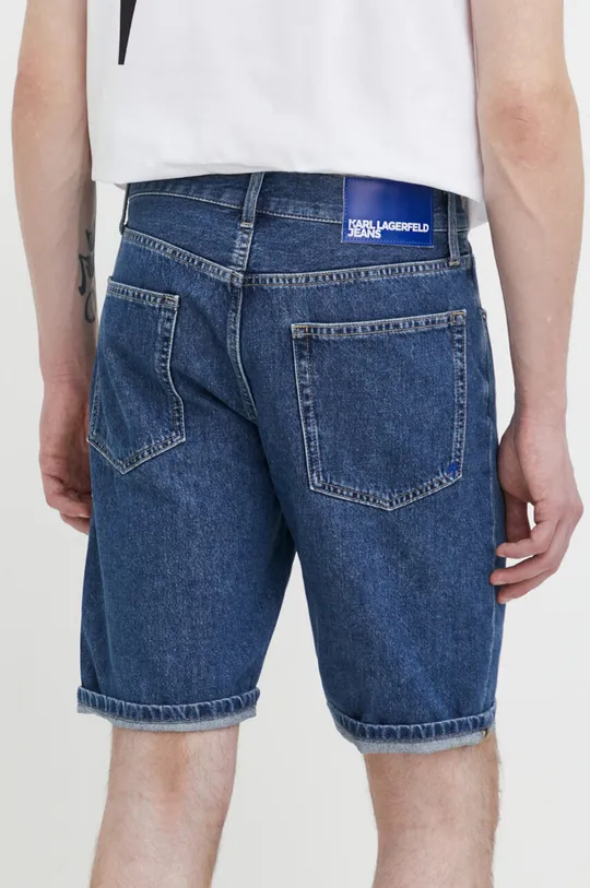Rifľové krátke nohavice Karl Lagerfeld Jeans Základná látka: 100 % Organická bavlna Podšívka vrecka: 65 % Polyester, 35 % Bavlna