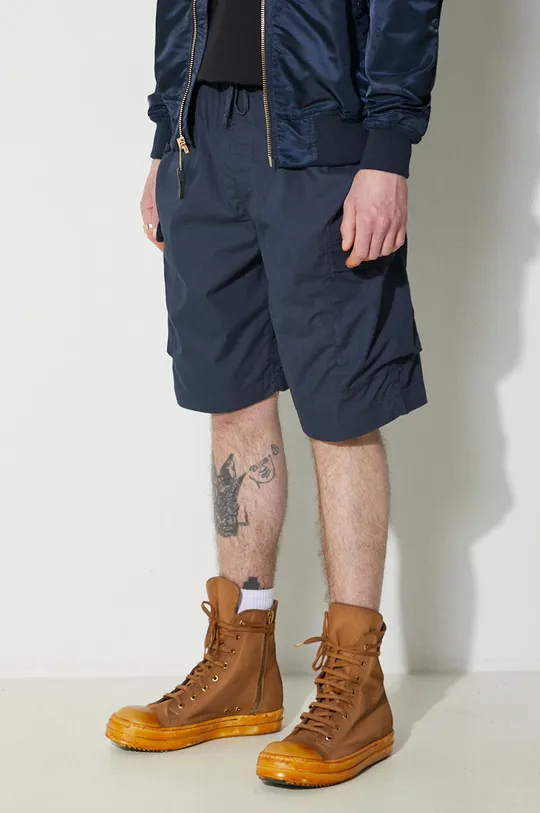 mornarsko plava Kratke hlače Universal Works Parachute Short