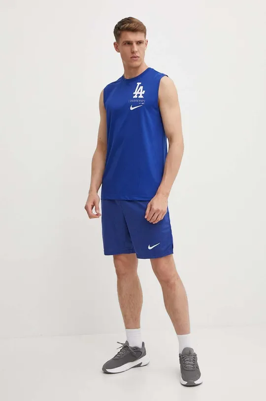 Nike rövidnadrág Los Angeles Dodgers kék