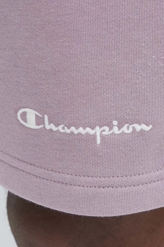 violetto Champion pantaloncini