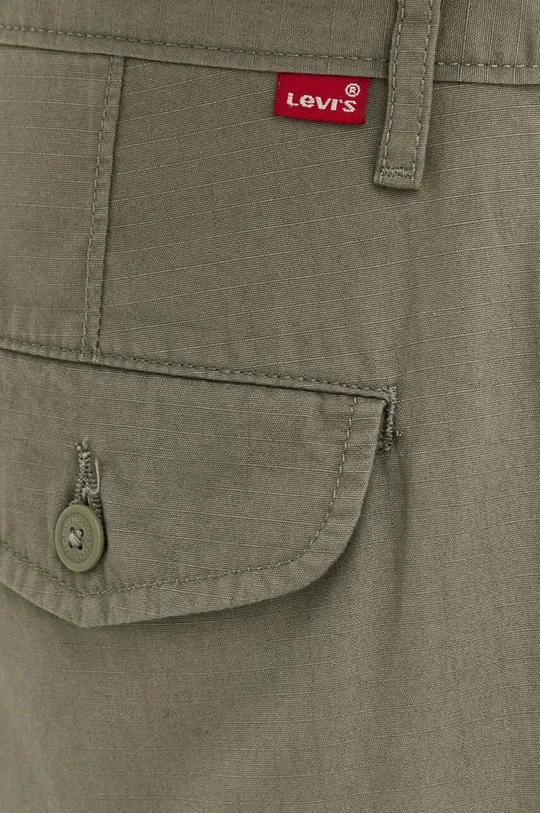 verde Levi's pantaloncini in cotone