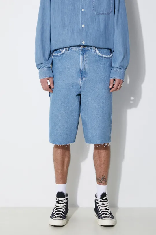 blue A.P.C. denim shorts short oakland Men’s
