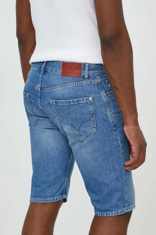 Pepe Jeans szorty jeansowe Materiał zasadniczy: 100 % Bawełna, Podszewka kieszeni: 65 % Poliester, 35 % Bawełna