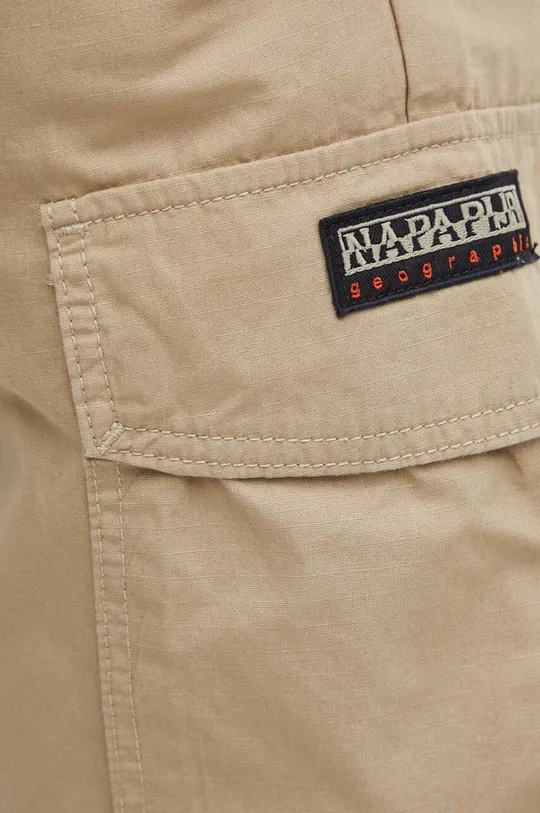 Pamučne kratke hlače Napapijri N-Maranon Cargo Muški