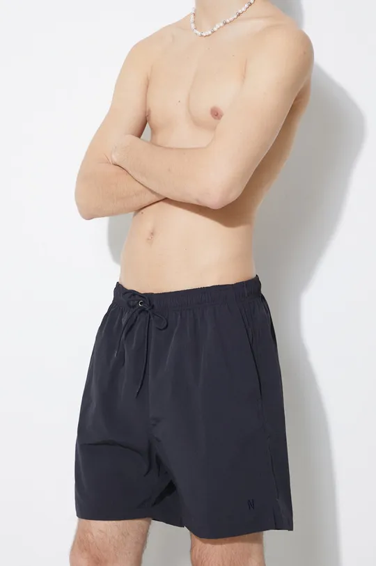 navy Norse Projects swim shorts Hauge Recycled Nylon