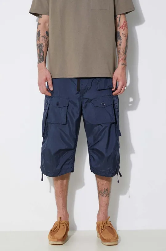 blu navy Engineered Garments pantaloncini FA Uomo