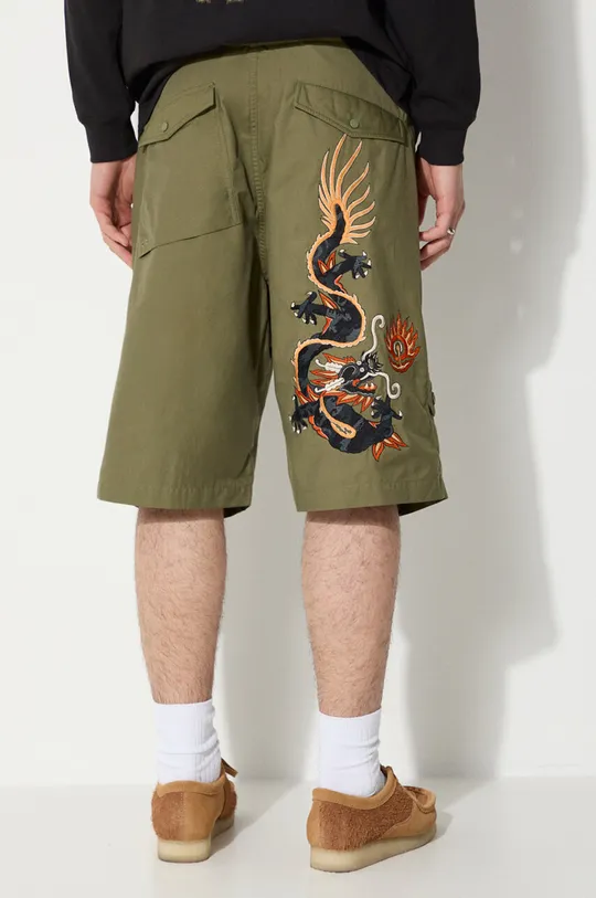 Maharishi shorts Original Dragon Loose Snoshorts 66% Organic cotton, 34% Recycled polyester