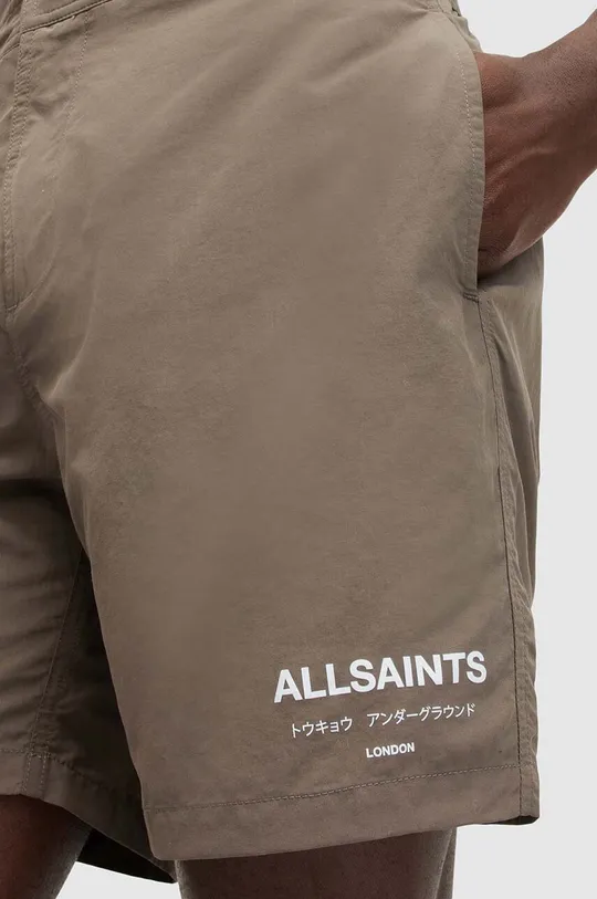 Plavkové šortky AllSaints UNDERGROUND SWIMSHRT Hlavný materiál: 100 % Recyklovaný polyamid Podšívka: 100 % Polyester