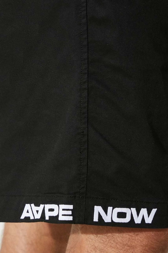 AAPE pantaloncini AAPSPMA668XXM nero