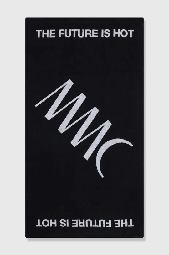 чорний Бавовняний рушник MMC STUDIO 100 x 180 cm Unisex