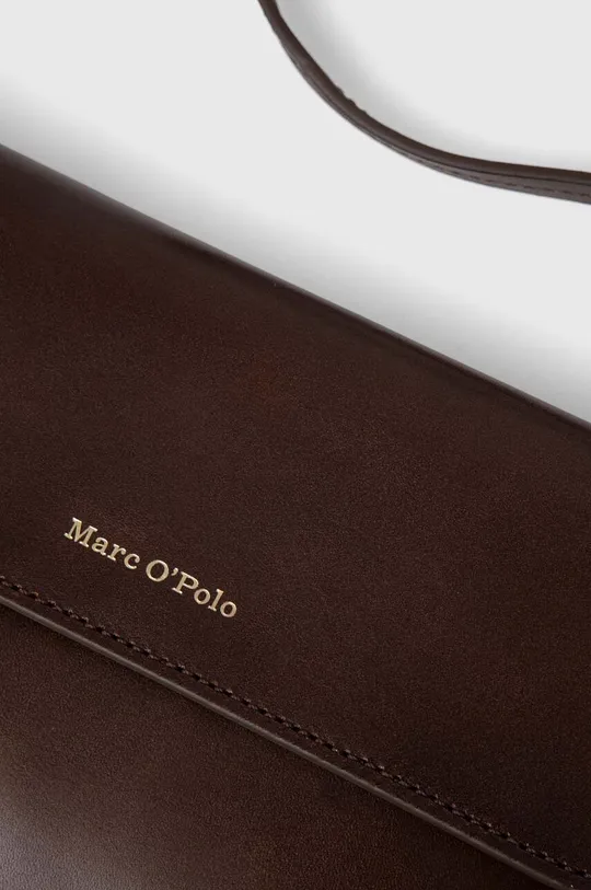 καφέ Δερμάτινη τσάντα Marc O'Polo