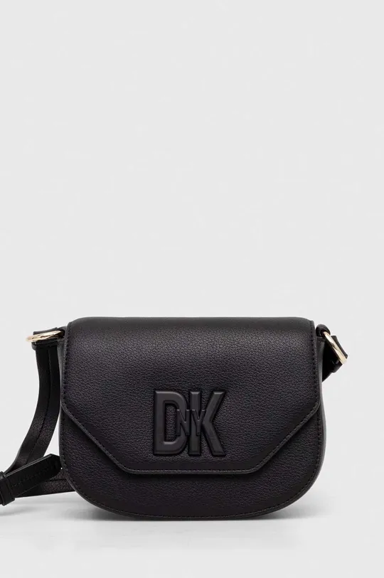 μαύρο Δερμάτινη τσάντα Dkny Γυναικεία