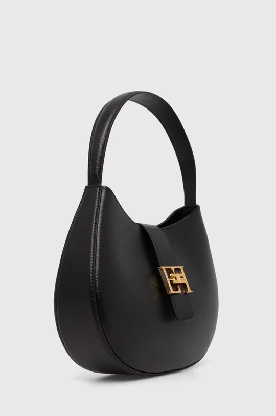 Шкіряна сумочка Elisabetta Franchi чорний