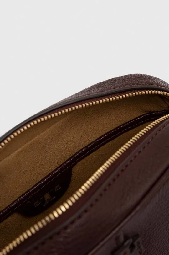 Kožna torba Tory Burch McGraw Textured Leather Camer Ženski
