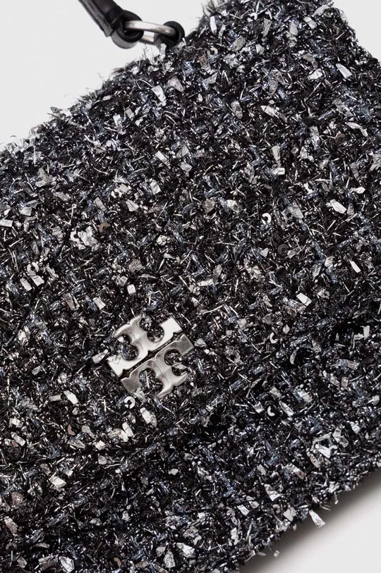 Tory Burch torebka Kira Chevron Tweed Mini Materiał tekstylny 