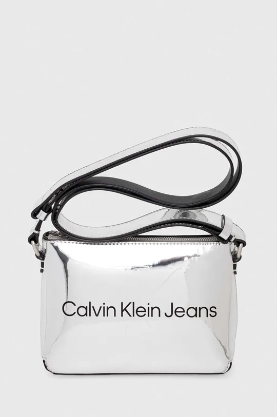 strieborná Kabelka Calvin Klein Jeans Dámsky