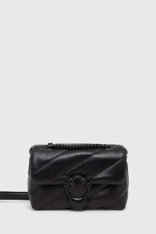 črna Usnjena torbica Pinko Ženski