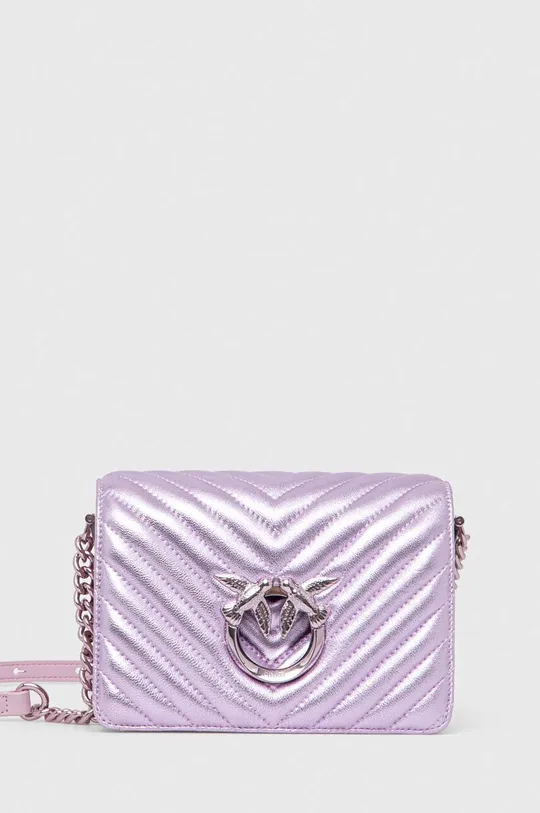 фиолетовой Кожаная сумочка Pinko Женский