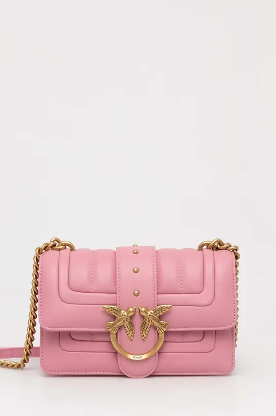 розовый Кожаная сумочка Pinko Женский