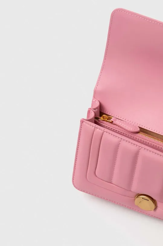 rózsaszín Pinko bőr táska