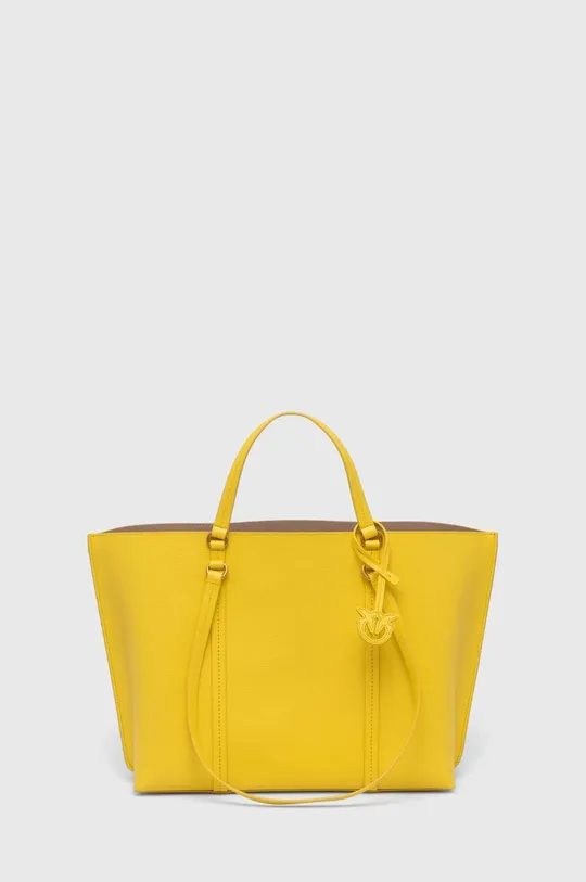 жовтий Шкіряна сумочка Pinko Жіночий